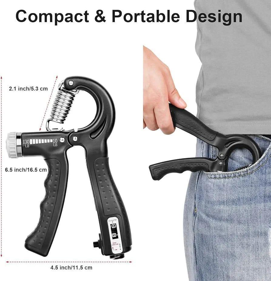 Adjustable Exerciser Hand Gripper-Gripper Hand Workout Strength Trainer With Counter